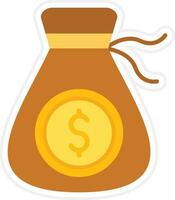 Money Bag Vector Icon