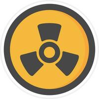 Radiation Vector Icon