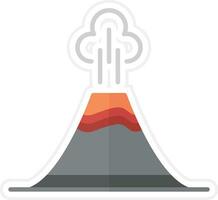 Volcano Vector Icon