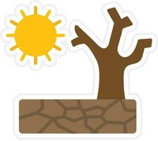 Drought Vector Icon