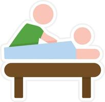 Massage Therapist Vector Icon