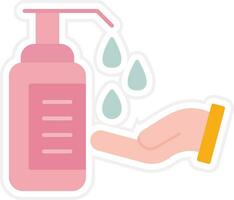 Hand Gel Vector Icon