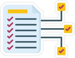 Scrum Tasks Vector Icon