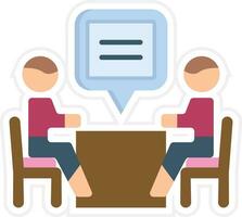 Interview Vector Icon