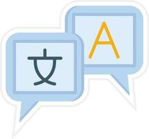 Language Course Vector Icon