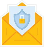Email Security Vector Icon