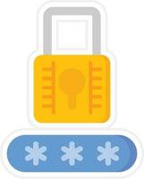 Password Locked Vector Icon