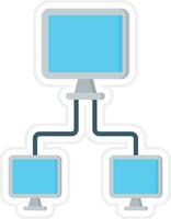 Computer Networking Vector Icon