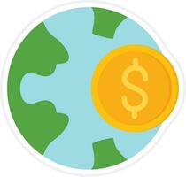 Global Currency Vector Icon