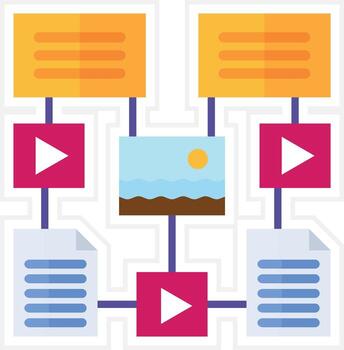 Structured Data Vector Icon