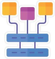 Data Modelling Vector Icon