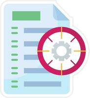 Goals Management Vector Icon