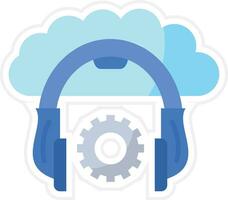 Cloud Service Vector Icon