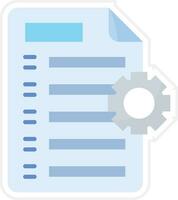 Documents Management Vector Icon