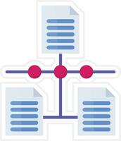 Linked Data Vector Icon