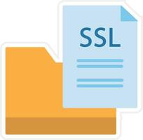 SSL File Vector Icon