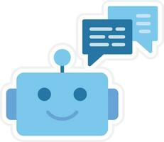 Chat Bot Vector Icon