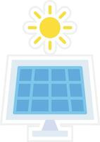 Solar Panel Vector Icon