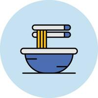 Noodles-Ramen Vector Icon