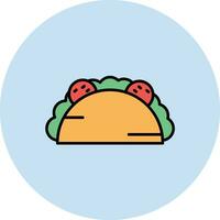 taco vector icono