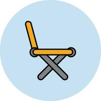 Fishing Chair Vector Icon