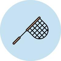 Hand Net Vector Icon