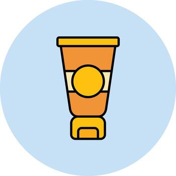 Sunscreen Vector Icon