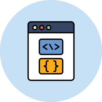 Programming Language Vector Icon