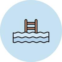 Swimming Pool Vector Icon