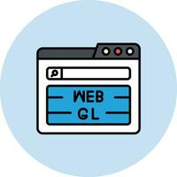 Webgl Vector Icon