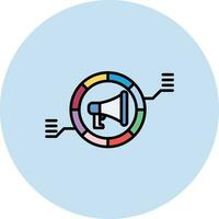 Data Segmentation Vector Icon