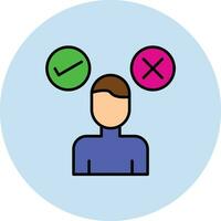 Decision Maker Vector Icon