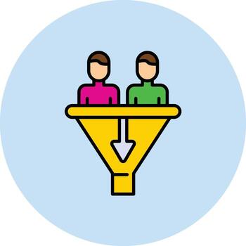 icono de vector de conversión