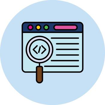 Meta Data Vector Icon