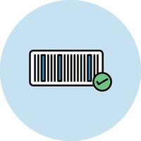 Tracking Code Vector Icon