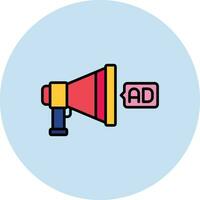Ad Campaign Vector Icon