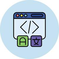 Hreflang Tag Vector Icon