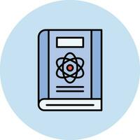 Physics Book Vector Icon