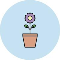 Plant Pot Vector Icon