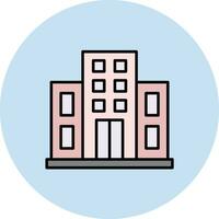 Hotel Building Vector Icon