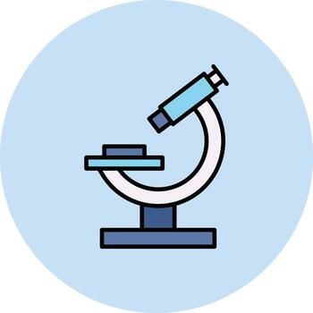 Microscope Vector Icon