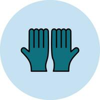 Working Gloves Vector Icon