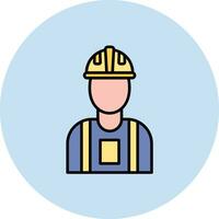 Construction Worker Vector Icon