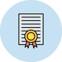 Legal Documents Vector Icon