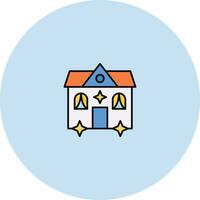 Clean House Vector Icon