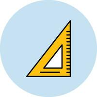geometría triángulo vector icono