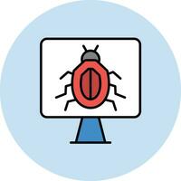 Computer Virus Vector Icon