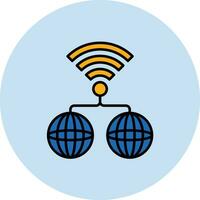 Internet Connectivity Vector Icon