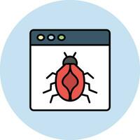 Bug Vector Icon
