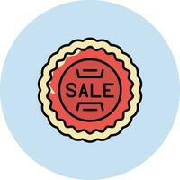 Sale Sticker Vector Icon